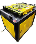 Heavy Duty Electric Rebar Bender Machine 3000 Watt Three Phase With Foot Switch For 6 To 40 Mm Round Steel Bars, top view of sturdy design.
