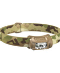 Remix LED Headlamp With 450 Lumens Multicam Camo Finish Red LEDs For Night Vision IPX4 Water Resistant adjustable headband