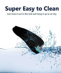 Sunglasses Inspired Sweatband Headband And Wristband Set For Workout And Sports Quick Dry Polyester being rinsed in water