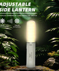 Foldable Rechargeable Camping Light With Stand And Detachable Tripod, Waterproof Hanging LED Lantern For Outdoor Use in forest