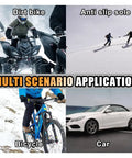 Badass Carbide Tire Studs With Snap On Tool 50 Pack Anti Skid Snow Spikes For Winter Wheels Car Truck Suv Bike in action