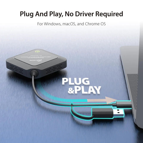Wireless USB Camera Extender for Streaming and Conferencing Turns Wired Webcam Into Wireless, setup with laptop connection