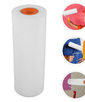 Pro Touch Paint Roller Replacement Sponge Head For Interior Walls And Baseboards White plastic foam roller for tight spaces.