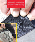 Close-up of Heavy Duty Waterproof Roofing Tape Roll For Asphalt Shingle Repair showing strong adhesion and textured surface.