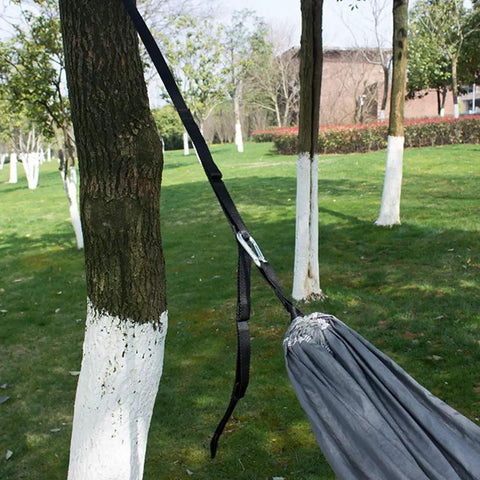 2 Pack Hammock Straps Set 200cm No Stretch Suspension Straps For Tree Hanging Outdoor Camping Hiking Yoga And Luggage Racks Easy Adjustable Quick Attach setup