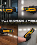 Lightweight Circuit Tracer And Breaker Finder Tool Nailing Down Dead Shorts Up To Six Hundred Volts ETL certified for tracing walls and floors.