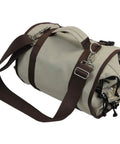 Large Tool Pouches Roll Up Pouch Bag With Zipper, Adjustable Strap, 600D Oxford material, D Ring Handles, side view