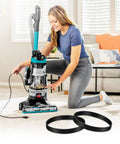 Two Pack Heavy Duty Vacuum Belts For PowerForce Helix And CleanView Rewind Upright Bagless Vacuums Fits Models 3313 3332 3334 3335 3533 3534 3536 3674 3675 3676 36762 Part 3031120 Style 7 9 10 12 14 on vacuum cleaner