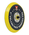Six Inch Hook And Loop Sanding Discs For Orbital And DA Sanders, Five Sixteenth Inch Arbor, Twenty Four Thread Mounts, Ten Thousand RPM Performance, Durable Sanding Pads With Easy On Off Backing Pad