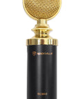 Pro Studio Condenser Microphone With Cardioid Pattern And All Aluminum Chassis For Crystal Clear Vocals, Dual Connectivity XLR And 3.5mm