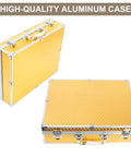 High-quality aluminum case for Hydraulic Nitrogen Accumulator Charging Kit with Seven Adapters and Three Analog Gauges