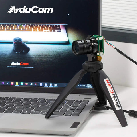 Turn Your 12.3MP IMX477 HQ Camera Into USB Webcam With This CSI To USB UVC Adapter Board For Raspberry Pi And More No Driver Install Needed Plug And Play Ready Great For Laptops PCs Android Devices tripod setup