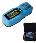 Handheld Surface Roughness Tester Digital Profilometer For Ra Rz Rt Measurements With USB Data Export Ideal For Metal Coating And Plastic QC Pro Grade On The Go Portable Precision Inspection Tool, blue handheld unit and case