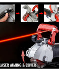 Tough As Nails 4800W Wall Chaser With 125mm Blade, featuring laser aiming for precise slotting in brick.