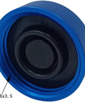 Aluminum Brake Master Cylinder Reservoir Cap Replacement For Ford F-Series Transit Fusion Edge And Lincoln Vehicles, blue anodized