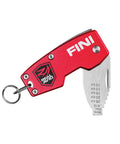 Red FINI Shotgun Tool Choke Wrench With Scope Turret Adjuster And Keychain, Go To Universal Hunting Gear, pocket-sized accessory