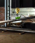Heavy Duty Magnetic Lifter With Slick Release Handle N42 Neodymium Magnet For Steel Plates And Bars lifting metal rods at construction site.