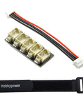 Pixhawk I2C Splitter Expand Module For Flight Controllers Lets You Add Four Extra I2C Ports So You Can Run A Compass External LED Digital Airspeed Sensor And More With Easy Plug In Setup showing connectors