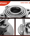 Close-up details of Two Pack Front Wheel Bearing And Hub Assembly For AWD Dodge Charger Challenger Magnum And Chrysler 300 5 Lug
