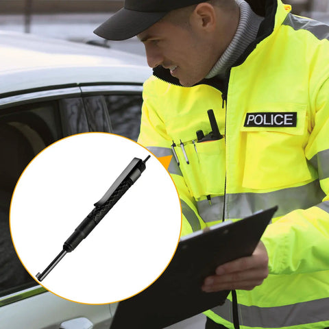 Oversize Tactical Police Pocket Cuff Key With Black Finish Universal Handcuff Key Clip On Go To Design in police pocket