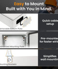 Rock Solid Lockable Metal Electrical Junction Box With IP65 Weatherproof Cover For Indoor Outdoor Projects showing removable bottom plate.