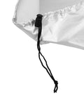 Detail of Built Tough EV Charger Covers 2 Pack Universal All Weather Polyester Sleeves with drawstring for secure fit.