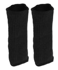 Heavy Duty Cut Resistant Arm Sleeves For Work 20 Cm Length Black 2 Pack, breathable nylon blend, anti-cut protection.