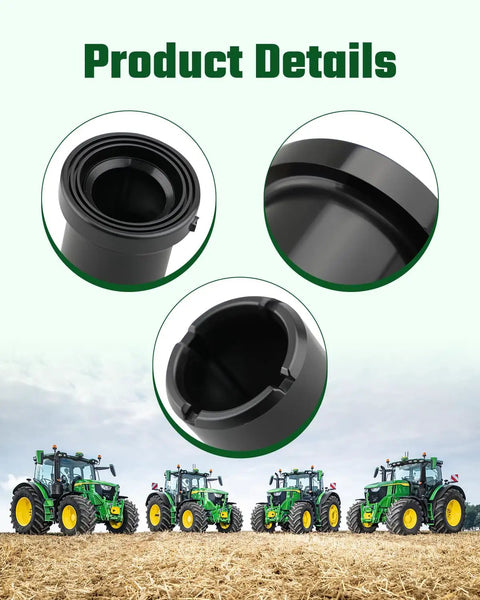 12 Pack Suspension Upper And Lower A Arm Control Lever Flanged Sleeve Bushings Direct Fit For John Deere Xuv 625i 825i 855d M Gator A2 A3 5e 6e 6d Utility Premium Grade Rubber detail view
