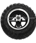 Dual Motor Drive 10 Inch Air Wheel Conversion Kit For Electric Beach Scooters And Go Karts, tire close-up