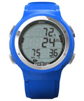 i200C Wrist Dive Computer With Bluetooth, DiverLog App Access, And Phone Sync For Logs And Dive Profiles, Easy On Wrist Display, Blue Finish