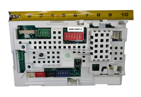 Washer Main Control Board Replacement For Whirlpool Maytag Kenmore W10860464 with ruler for size comparison