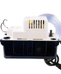 Automatic Condensate Pump For HVAC And Dehumidifiers With Overflow Detection 115 Volt One Fiftieth Horsepower 65 GPH side view