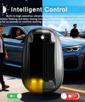 Lit Neon RGB Car Roof Strobe Lights For Cars Trucks SUVs Jeeps RVs Wireless LED Warning Lamps Solar Powered Or USB C Charge
