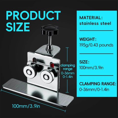 Pro Grade Cabinet Hinge Jig For Precise Door Installations, Heavy Duty Adjustable Clamp Template And Mounting Guide For Kitchen