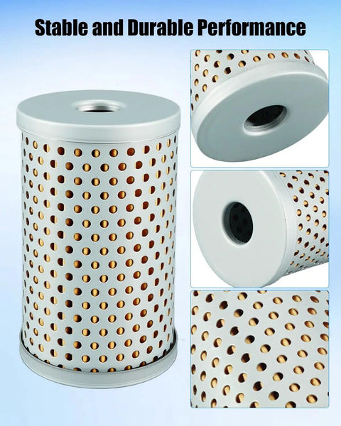 Ford Hydraulic Filter For Backhoe Loader Models 455 Through 755A And 755B High Efficiency Replacement, cylindrical filter design