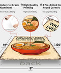 Dope Ramen Food Art Metal Sign 8x12 Tin Wall Decor For Kitchen Office Garage Or Home Aluminum Plaque With Rustic Vintage Vibe