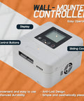 Wall-Mounted Controller for Industrial Fans with Display and Control Buttons, Convenient for Easy Operation and Durability.