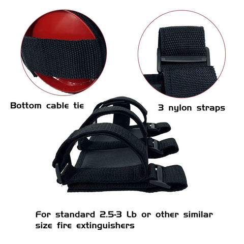 Secure Ride Roll Bar Fire Extinguisher Mount Bracket For Jeep Wrangler And Polaris RZR With Adjustable Strap Hold Your Gear Tight And Crush The Backroads Like A Pro