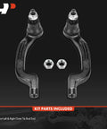 Front Outer Tie Rod End For Mercedes CLA250, CLA45 AMG, GLA250, GLA45 AMG, B Electric Drive, B250e, And Infiniti QX30, Fits Front Left And Right On Driver And Passenger Sides, Helps Eliminate Uneven Tire Wear. Pair with nuts