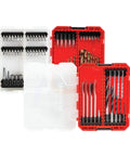 85 Piece Drill Bit Set With Four Ranges For Wood Metal And Masonry Durable Shock Resistant Tool Steel Build Great For Home DIY Projects