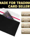 Bulk 500 Pack Trading Card Envelopes 7 By 4.35 Inch Mailers For Shipping Perfect Sized Envelope For Mailing Semi Rigid And Toploaders