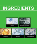 Ingredients of Gutsy Concrete Crack Filler And High Flex Sealant: water, polyvinyl alcohol, alcohol, glycerin, 1,2-hexanediol.