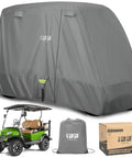 Heavy Duty Golf Cart Cover For 2, 4, Or 6 Passengers Universal Fit For EZGO Club Car Yamaha All Weather Weatherproof