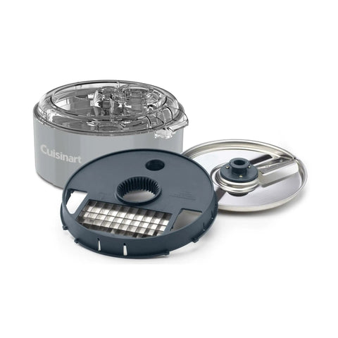 Dicing Accessory Kit For FP13 And SPF13 Food Processors With Dicing Blade, Grid, Storage Case, And Flat Work Bowl Cover
