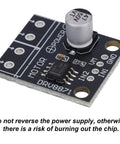 Beefy H Bridge DC Motor Driver Module With PWM Control From 6.5 To 45V Range And 3.6A Peak Current Perfect For Robotics DIY Projects Delivers Low RDS On For Smooth Dope Motor Performance., DRV8871 motor driver board with capacitor and screw holes