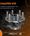 Front Wheel Bearing And Hub Assembly For Chevrolet Colorado 4WD 2015 2021 And GMC Canyon 4WD 2015 2021 Six Lug ABS
