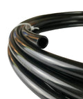 Coiled Durable Nylon Hose 1/4 Inch ID And 5/16 Inch OD, 10 Feet Black Vacuum Tube For Air Brake Systems And Fluid Transfer, Polyamide Nylon