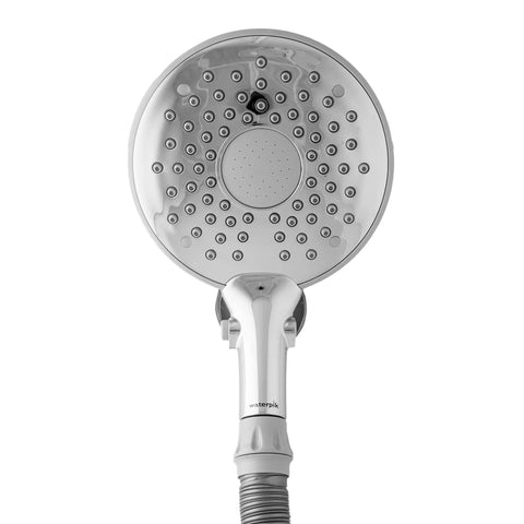 Flexible Arm Rainfall Shower Head With 12 Inch Flex Neck And 7.5 Inch Large Face, No-Fuss Adjustable Height For Tall And Short