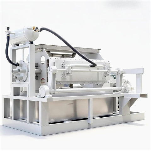 Egg Tray Making Machine For Plant Pulp And Paper Carton Forming Line Boss Level Efficiency Production System with Customizable Molds