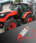 Heavy Duty Hydraulic Breakaway Coupler 3C00182010 Metal Quick Connect Fitting For M5140 M6040 Tractor, side view